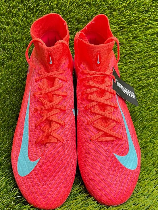 Nike Zoom Mercurial Superfly 10 Elite Mens Size 9.5 Pink Running Soccer Cleats main image 8